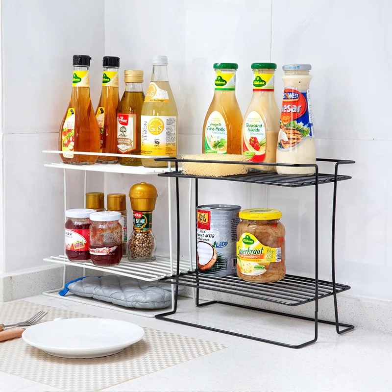 Iron kitchen organizer two layers spice kitchen tool Cookware storage rack plate kitchen organizer Dish Holder bowl Tea set rack
Iron kitchen organizer two layers spice kitchen tool Cookware storage rack plate kitchen organizer Dish Holder bowl Tea set rack