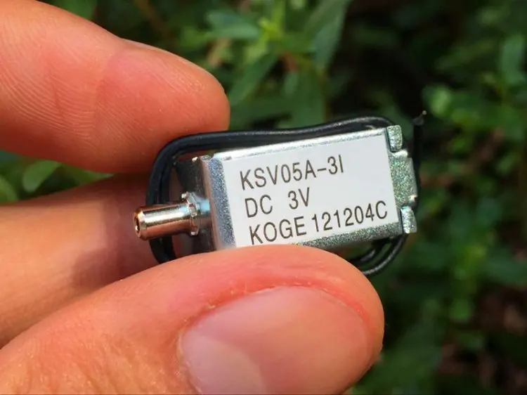 KOGE KSV05A DC 3V Micro Electric Solenoid Valve Mini Air Gas Valve Normally Open Type N/O for Medical Blood Pressure Monitor
KOGE KSV05A DC 3V Micro Electric Solenoid Valve Mini Air Gas Valve Normally Open Type N/O for Medical Blood Pressure Monitor