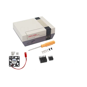 NES NESPI CASE Retroflag Case with Cooling Fan Designed for Raspberry Pi 3 / 2 / B+
NES NESPI CASE Retroflag Case with Cooling Fan Designed for Raspberry Pi 3 / 2 / B+