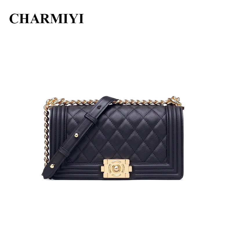 CHARMIYI Classic Women Real Leather Shoulder bags 2018 Designer Woman Cow Leather Messenger bag Luxury High Quality Handbags
CHARMIYI Classic Women Real Leather Shoulder bags 2018 Designer Woman Cow Leather Messenger bag Luxury High Quality Handbags
