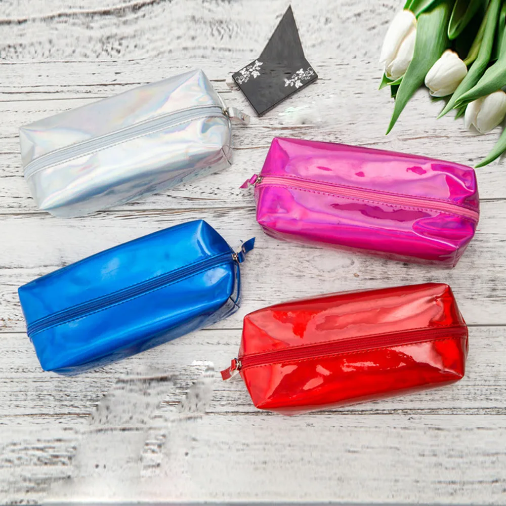 Aelicy Fashion Waterproof Laser Cosmetic Bags Women Neceser Make Up Bag PVC Pouch Wash Toiletry Bag Travel Organizer Case
Aelicy Fashion Waterproof Laser Cosmetic Bags Women Neceser Make Up Bag PVC Pouch Wash Toiletry Bag Travel Organizer Case
