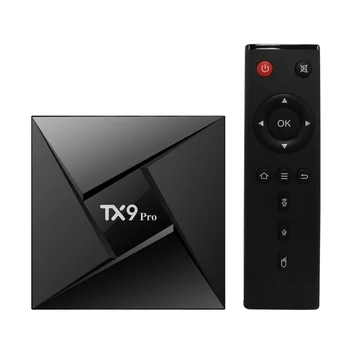 

TX9 PRO Android 7.1 3GB RAM 32GB ROM Smart 4K TV Box Amlogic S912 Octa-core 2.4G/5G WIFI 1000M LAN BT 4.1 HDR H.265 Media Player