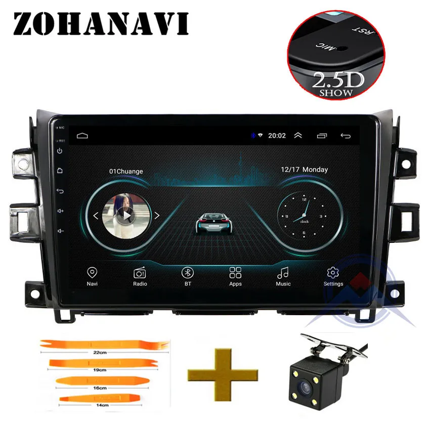 ZOHANAVI Android 8.1 Car GPS Navigation DVD Player Radio For NISSAN NP300 Navara 2014+ Stereo Headunit SatNav multimedia player
ZOHANAVI Android 8.1 Car GPS Navigation DVD Player Radio For NISSAN NP300 Navara 2014+ Stereo Headunit SatNav multimedia player
