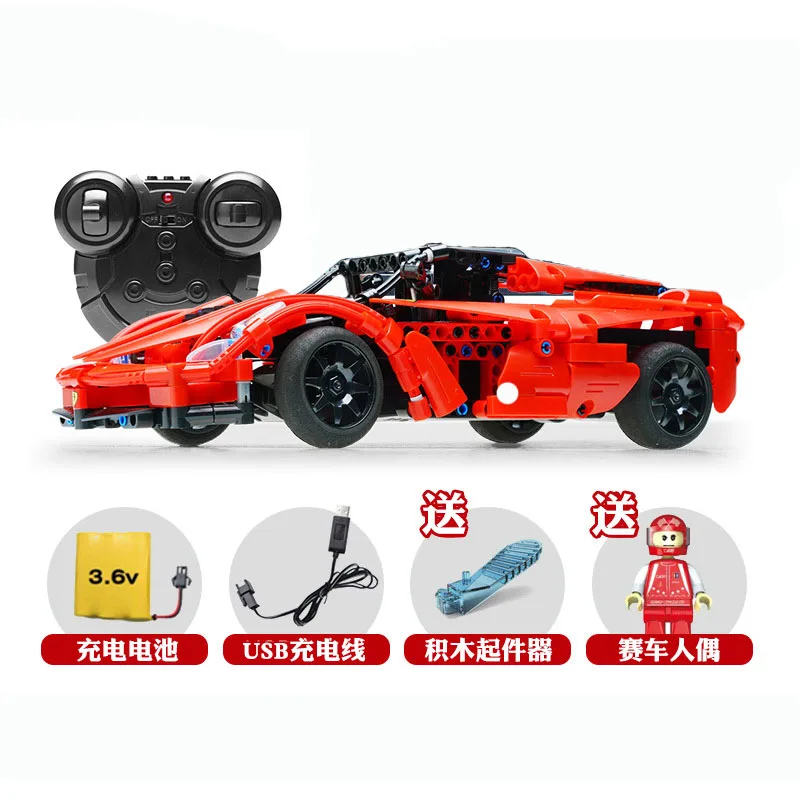 Doublee RC Car Building Blocks Compatible Legoed Technology Remote Control RED STORM Super Racing Car Boy Toy
Doublee RC Car Building Blocks Compatible Legoed Technology Remote Control RED STORM Super Racing Car Boy Toy