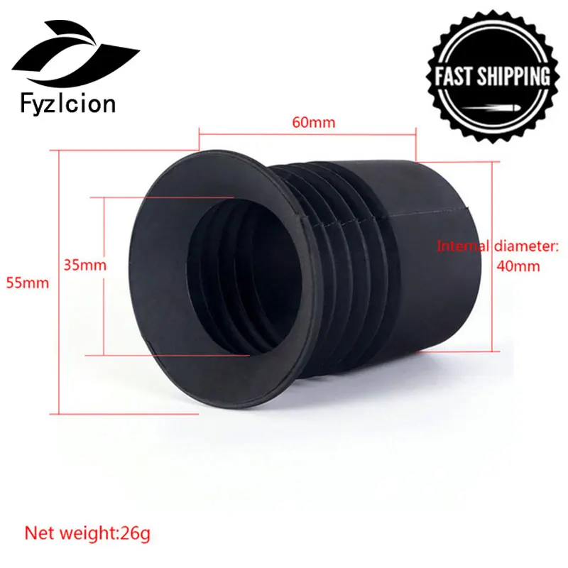 Hunting Rubber Optics Gated Eyecup Scalability Sight Eyeguard Rifle Scope Night Vision Recoil Eye Protector Eyeshade
Hunting Rubber Optics Gated Eyecup Scalability Sight Eyeguard Rifle Scope Night Vision Recoil Eye Protector Eyeshade