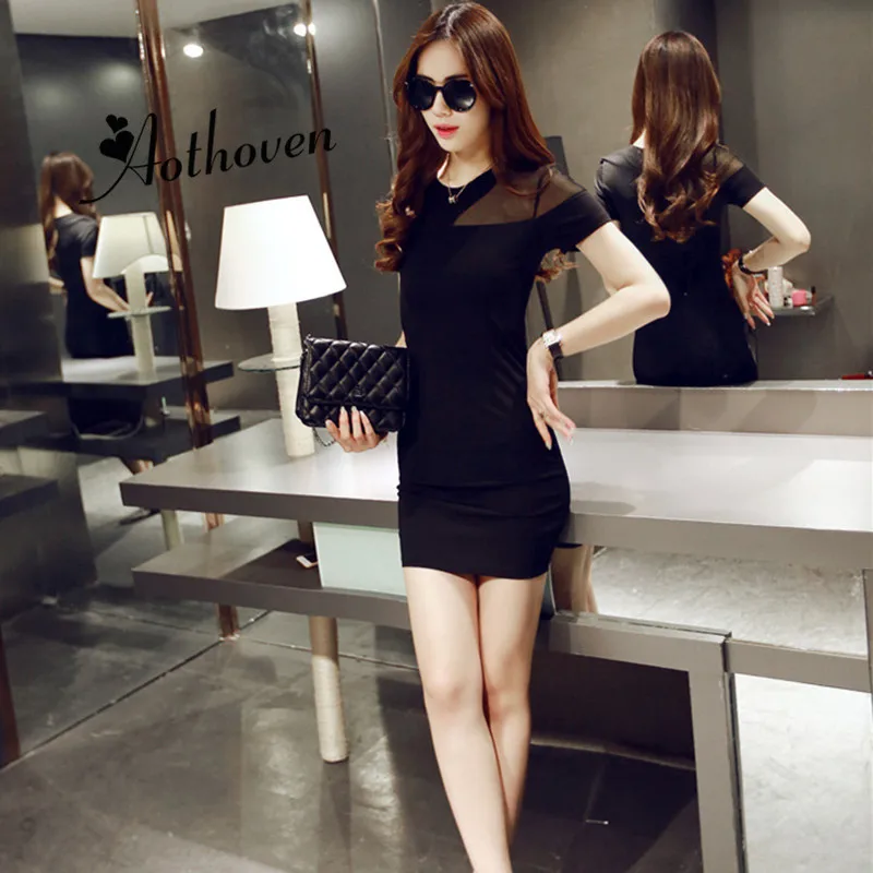 Summer Black Gauze Patchwork Sheath Dress High-end Women Short Sleeve O-Neck Mini Bodycon Dress Elegant Party Vintage Dresses
Summer Black Gauze Patchwork Sheath Dress High-end Women Short Sleeve O-Neck Mini Bodycon Dress Elegant Party Vintage Dresses