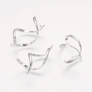 10pcs Brass Pinch Clips Bails Ice Pick Twist Crystal Beads Charms Pendants Dangle Earrings for Jewelry Making
10pcs Brass Pinch Clips Bails Ice Pick Twist Crystal Beads Charms Pendants Dangle Earrings for Jewelry Making