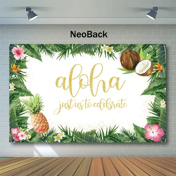 NeoBack Aloha Tropical Fruit Backdrop Green Leaf Pink Flower Photography Backdrops Birthday Party Background Photography
NeoBack Aloha Tropical Fruit Backdrop Green Leaf Pink Flower Photography Backdrops Birthday Party Background Photography