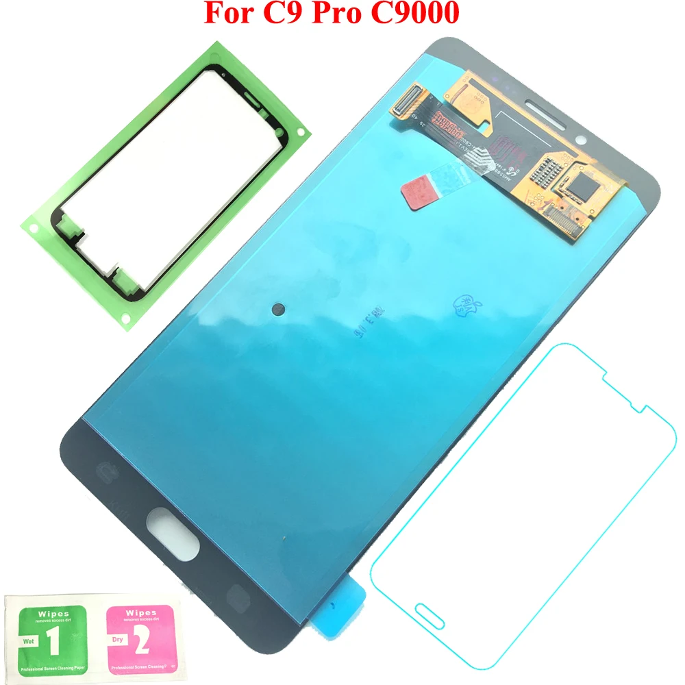 FIX2SAILING Display LCD 100% Working Super HD AMOLED LCD Display Touch Screen Assembly For Samsung Galaxy C9 Pro C9000 Sticker
FIX2SAILING Display LCD 100% Working Super HD AMOLED LCD Display Touch Screen Assembly For Samsung Galaxy C9 Pro C9000 Sticker
