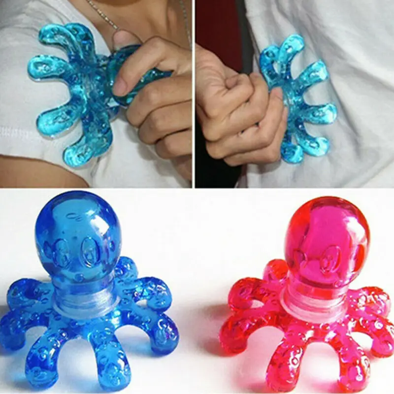 Mini Portable Massager Relieving Neck Abdomen Back Muscle Pain Random Color octopus shape
Mini Portable Massager Relieving Neck Abdomen Back Muscle Pain Random Color octopus shape