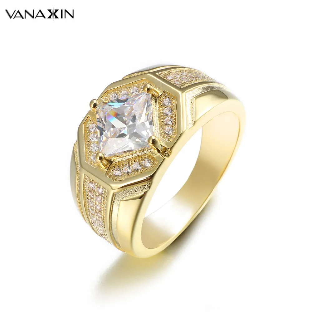 VANAXIN Punk Style Rings Men Gold Color Rhodium Plated AAA CZ Stone Crystal Ring Fashion Design Jewelry Accessory Engagement
VANAXIN Punk Style Rings Men Gold Color Rhodium Plated AAA CZ Stone Crystal Ring Fashion Design Jewelry Accessory Engagement