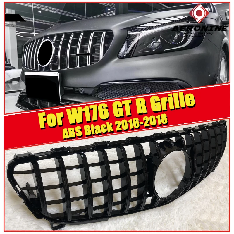 W176 A45 look grille grill ABS gloss Black & Chrome without sign For MercedesMB A Class A180 A200 A250 Sports GTS grills 2016-in
W176 A45 look grille grill ABS gloss Black & Chrome without sign For MercedesMB A Class A180 A200 A250 Sports GTS grills 2016-in