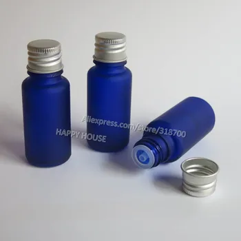 360/lot 15ml frost blue glass essential oil bottle with aluminum cap, 15cc Glass essential Oil Container
360/lot 15ml frost blue glass essential oil bottle with aluminum cap, 15cc Glass essential Oil Container