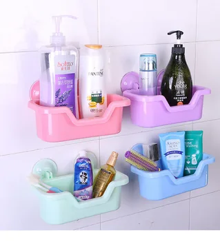 1PC Bathroom Kitchen Drainer Suction Rack Multifunctional Storage Basket Vacuum Trumpet Wall Storage Shelf Random Color OK 0384
1PC Bathroom Kitchen Drainer Suction Rack Multifunctional Storage Basket Vacuum Trumpet Wall Storage Shelf Random Color OK 0384