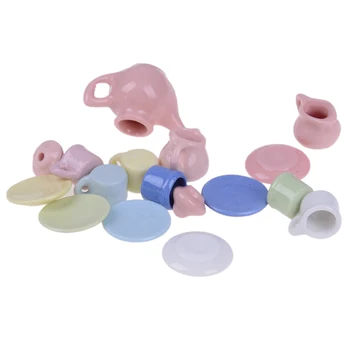New 15Pcs/Set 1/12 Dining Ware Porcelain Tea Cup Set Kitchen Accessories Dollhouse Miniatures
New 15Pcs/Set 1/12 Dining Ware Porcelain Tea Cup Set Kitchen Accessories Dollhouse Miniatures