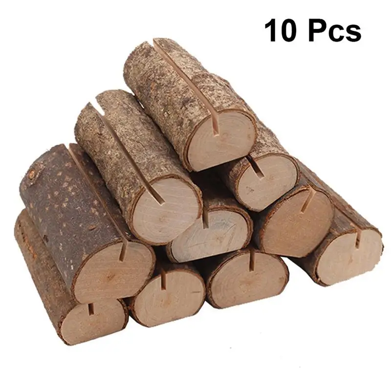10pcs Wood Stump Wedding Rustic Card Holders Table Number Name Card Memo Photo Clip Holder Party Decoration DIY Arts Crafts
10pcs Wood Stump Wedding Rustic Card Holders Table Number Name Card Memo Photo Clip Holder Party Decoration DIY Arts Crafts