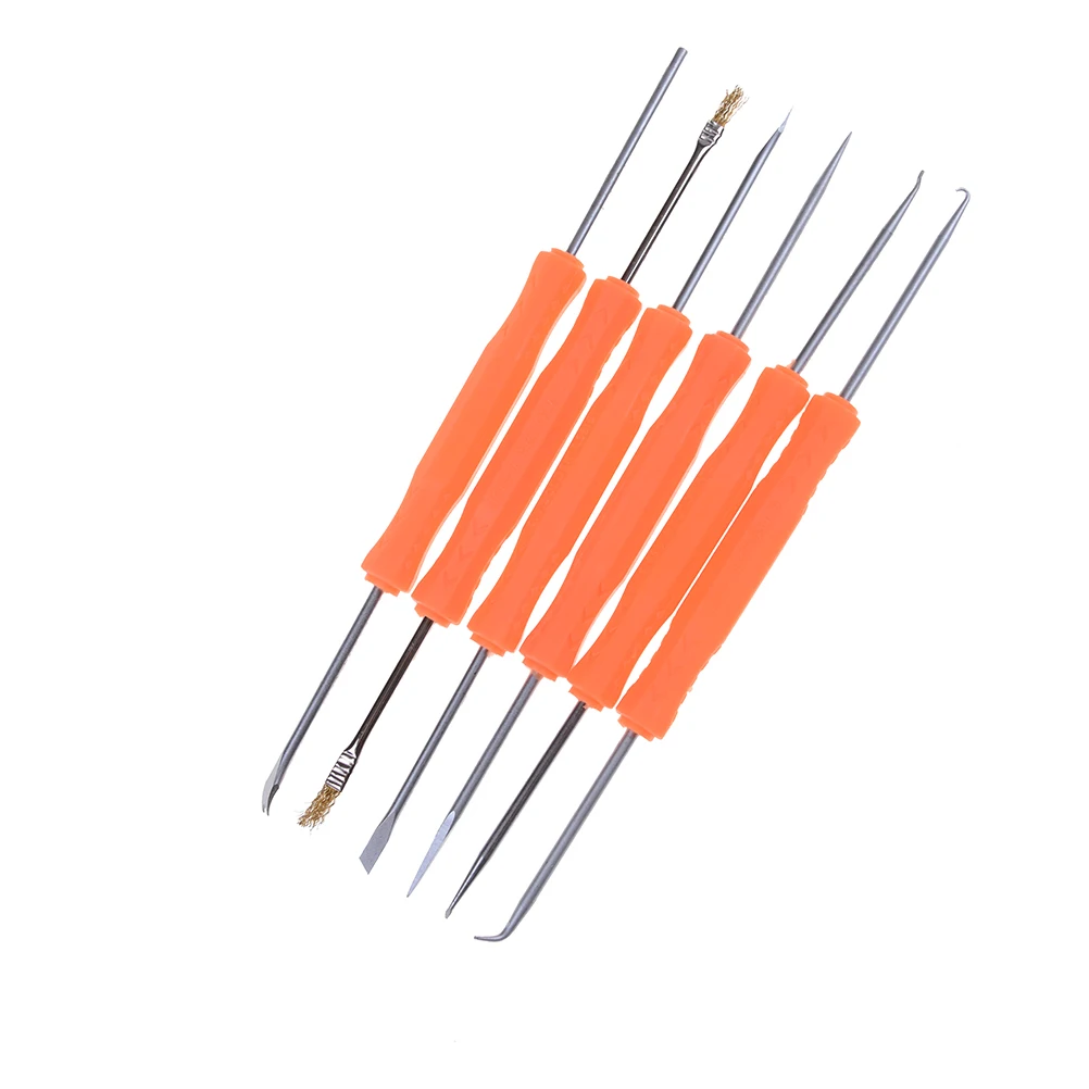 ZLinKJ 1 Set 6 in1 Solder Assist Soldering Supplies Desoldering Circuit Board Soldering Aids Tool Set
ZLinKJ 1 Set 6 in1 Solder Assist Soldering Supplies Desoldering Circuit Board Soldering Aids Tool Set
