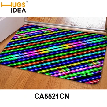 HUGSIDEA 3D Rainbow Color Striped Pattern Carpet Area Rugs for Home Living Room Door Floor Mat for Hallway Kids Bedroom Rugs
HUGSIDEA 3D Rainbow Color Striped Pattern Carpet Area Rugs for Home Living Room Door Floor Mat for Hallway Kids Bedroom Rugs