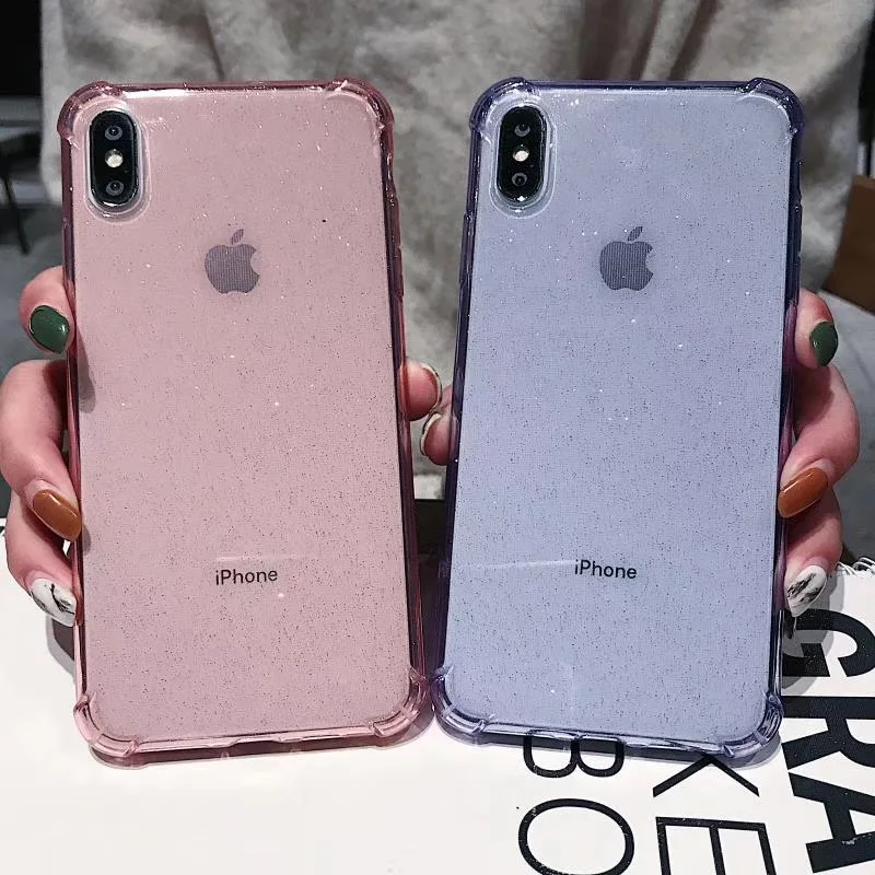 Bling Glitter Gasbag Case for iphone XR X 10 XS MAX 7 8 6 6S Plus 3M Drop proof Soft Cover Fashion Women Clear TPU Shell
Bling Glitter Gasbag Case for iphone XR X 10 XS MAX 7 8 6 6S Plus 3M Drop proof Soft Cover Fashion Women Clear TPU Shell