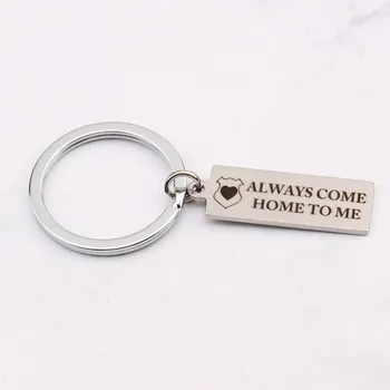 Heart House Pattern 1 pcs Keychain Always Come Home To Me Stainless Steel Car Key Pendant Jewelry Valentine's day Souvenir Gift
Heart House Pattern 1 pcs Keychain Always Come Home To Me Stainless Steel Car Key Pendant Jewelry Valentine's day Souvenir Gift