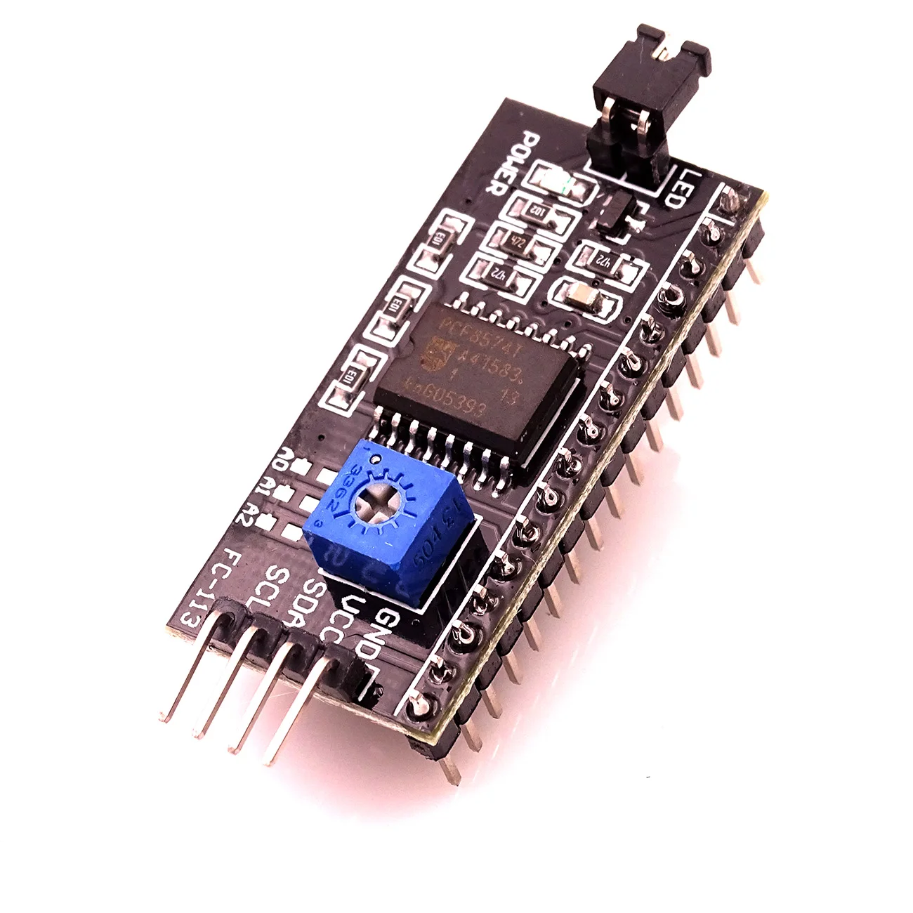 50 pcs Serial Port Module Board IIC / I2C / TWI / SPI Interface Module for 1602 2004 LCD Display Free Drop Shipping Wholesale
50 pcs Serial Port Module Board IIC / I2C / TWI / SPI Interface Module for 1602 2004 LCD Display Free Drop Shipping Wholesale