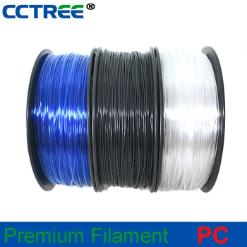 CCTREE 3D Printer PC filament 1.75mm with CE Certificate 1kg Net Weight Free Shipping
CCTREE 3D Printer PC filament 1.75mm with CE Certificate 1kg Net Weight Free Shipping