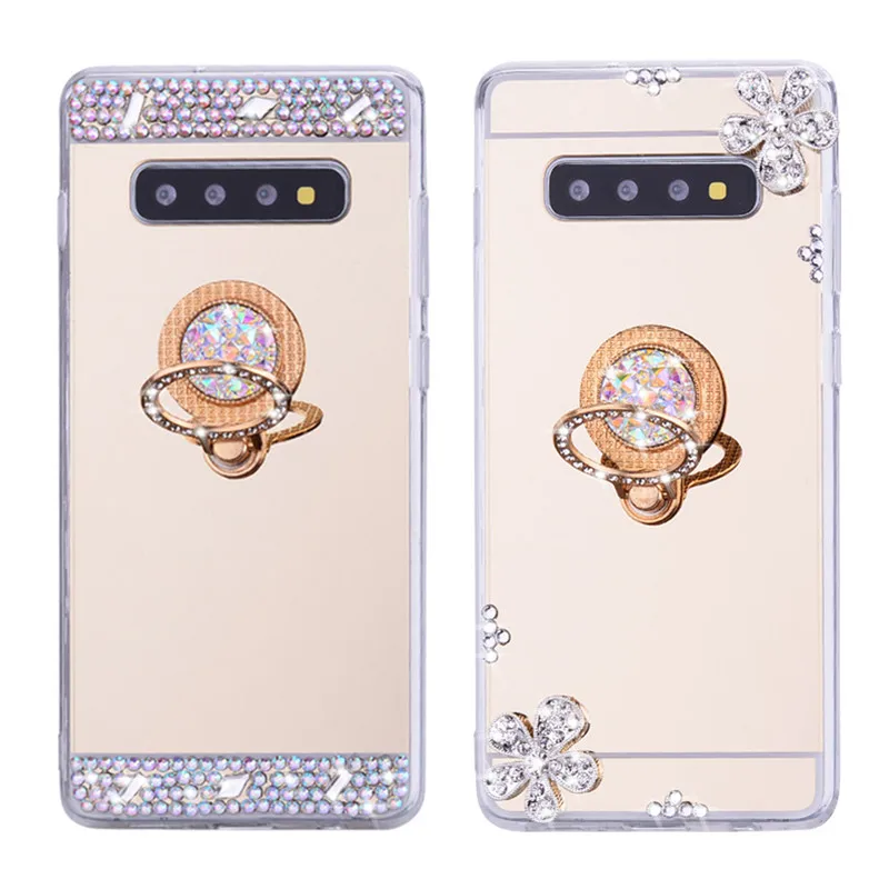 Shining Mirror Clear Case For Samsung Galaxy S10E phone case Armor Ring holder Cover bumper For Galaxy S10 5G S10 Plus Case
Shining Mirror Clear Case For Samsung Galaxy S10E phone case Armor Ring holder Cover bumper For Galaxy S10 5G S10 Plus Case