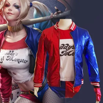 Top Quality Suicide Squad Harley Quinn Daddy's Lil Monster Halloween Cosplay Costume Whole Set On Sale!
Top Quality Suicide Squad Harley Quinn Daddy's Lil Monster Halloween Cosplay Costume Whole Set On Sale!