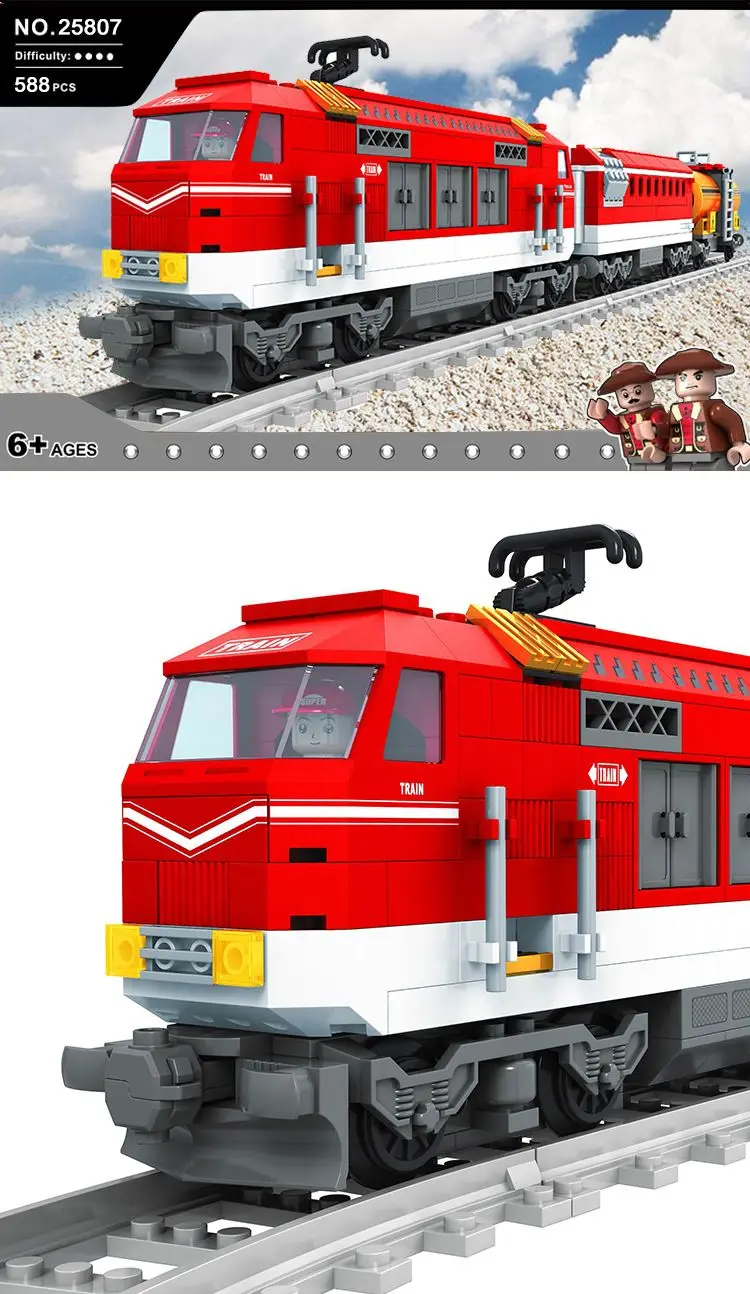Model building kits compatible with lego train traffic rails 333 3D blocks Educational model building toys hobbies for children
Model building kits compatible with lego train traffic rails 333 3D blocks Educational model building toys hobbies for children