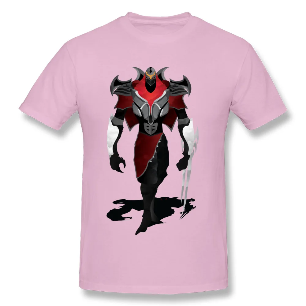 Zedorino Tops Tees 2018 Newest Round Neck Casual Short Sleeve 100% Cotton Men T-shirts Normal Tops Shirt Top Quality Zedorino pink