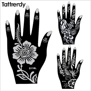 6pcs Henna Tattoo Stencils Indian Wedding Airbrush Glitter Lace Flower Hand Foot templates For Body Painting Tattrendy sheets
6pcs Henna Tattoo Stencils Indian Wedding Airbrush Glitter Lace Flower Hand Foot templates For Body Painting Tattrendy sheets