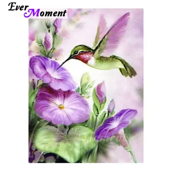 Ever Moment DIY Diamond Painting Cross Stitch Hummingbird Purple Flowers Picture of Rhinestones Home Decorative Craft ASF1048
Ever Moment DIY Diamond Painting Cross Stitch Hummingbird Purple Flowers Picture of Rhinestones Home Decorative Craft ASF1048