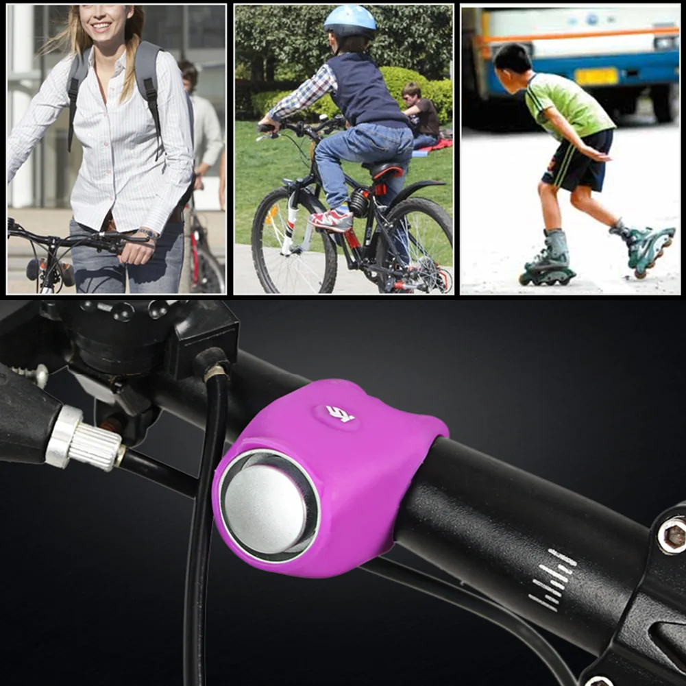 120 db Electric Bike Bicycle Horn Alarm Bells Safety Cycling Bell Silica Gel Ring Bicycle Accessories
120 db Electric Bike Bicycle Horn Alarm Bells Safety Cycling Bell Silica Gel Ring Bicycle Accessories