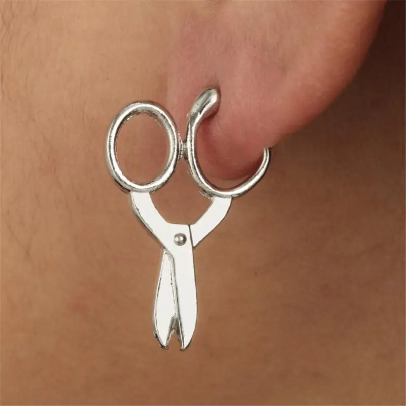 Punk Gold Silver Color Scissors Shape Studs Earrings for Women Girl Trendy Tiny Alloy Stud Earring Statement Jewelry Brincos
Punk Gold Silver Color Scissors Shape Studs Earrings for Women Girl Trendy Tiny Alloy Stud Earring Statement Jewelry Brincos