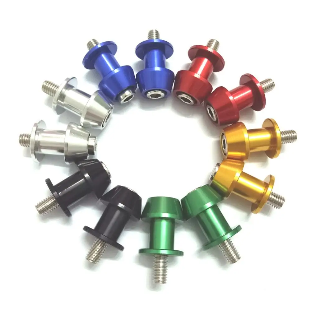 8mm Race Stand Stoppers M8 Swingarm Slider Spool Bolts for Honda CBR600RRA ABS 2012-2016 CBR600RR 2009-2016 CBR1000RR 2008-2016
8mm Race Stand Stoppers M8 Swingarm Slider Spool Bolts for Honda CBR600RRA ABS 2012-2016 CBR600RR 2009-2016 CBR1000RR 2008-2016