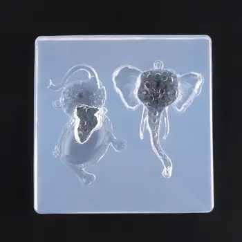 Crystal UV Epoxy Silicone Mold Handmade DIY Jewelry Transparent Resin Elephant Shape Mould for Crafts
Crystal UV Epoxy Silicone Mold Handmade DIY Jewelry Transparent Resin Elephant Shape Mould for Crafts
