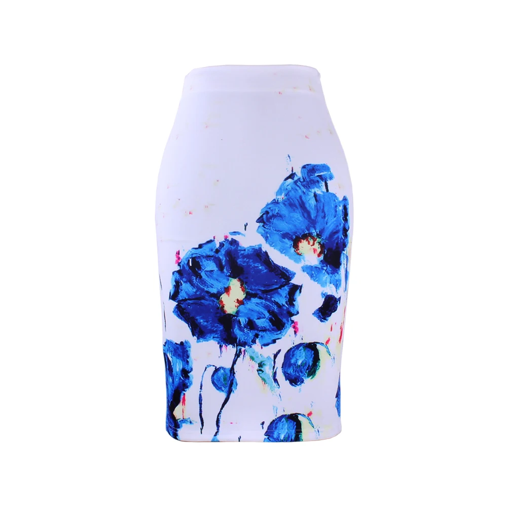 2017 stylish girls pencil skirts lady midi saias female faldas mujer women bottoms blue flower print clothing wholesale
2017 stylish girls pencil skirts lady midi saias female faldas mujer women bottoms blue flower print clothing wholesale