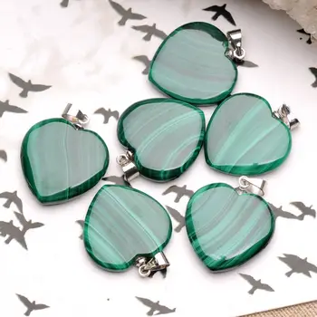 Free shipping Free Shipping Wholesale summer style - green Ye Tao heart natural malachite pendant One thing a figure will hang
Free shipping Free Shipping Wholesale summer style - green Ye Tao heart natural malachite pendant One thing a figure will hang