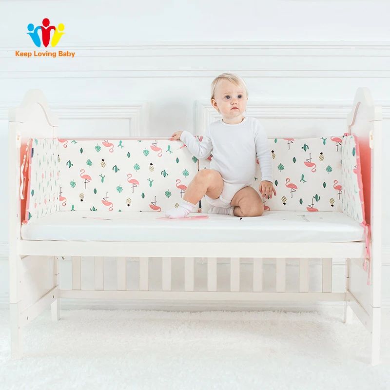 Nordic Baby Bed Bumpers Cotton Baby Crib Protector For Newborns Infant Room Decor Flamingo Baby Crib Bumpers Single/Double
Nordic Baby Bed Bumpers Cotton Baby Crib Protector For Newborns Infant Room Decor Flamingo Baby Crib Bumpers Single/Double