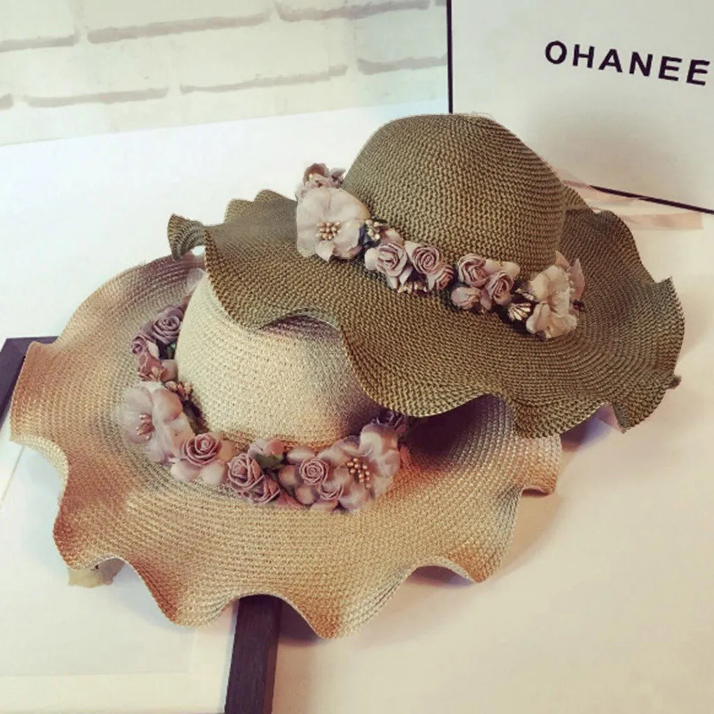 2019 Women Summer Hat Beach Straw Hat Panama Ladies Cap Fashionable Handmade Casual Flat Brim Bowknot Sun Hats for Women
2019 Women Summer Hat Beach Straw Hat Panama Ladies Cap Fashionable Handmade Casual Flat Brim Bowknot Sun Hats for Women