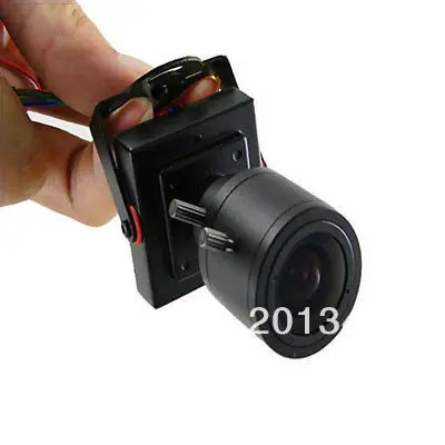 Фото Мини HD 700TVL CMOS 2 8-12 мм ручная фокусировка зум-объектив цветная камера