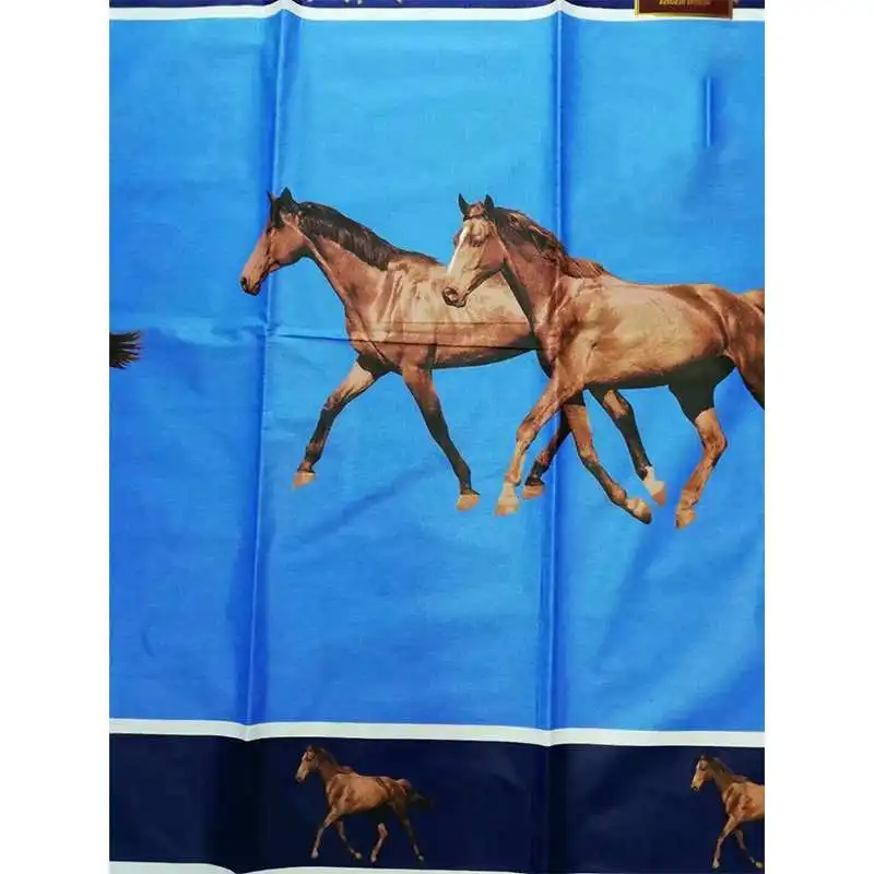 Nigerian Ankara African 100% cotton Wax Prints Fabric High Quality 6 yards big horse animal design dashiki fabric for clothes
Nigerian Ankara African 100% cotton Wax Prints Fabric High Quality 6 yards big horse animal design dashiki fabric for clothes