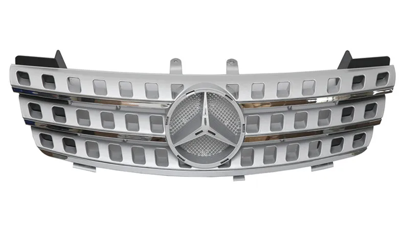Chrome for Mercedes W164 ML320 ML350 ML280 270 ML400ML500ML430 front grille mesh grill vent
Chrome for Mercedes W164 ML320 ML350 ML280 270 ML400ML500ML430 front grille mesh grill vent