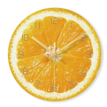 European Nordic Orange Fruit Wall Clock Creative Mute Wall Clock Bedroom Living Room Relojes De Pared Clock Home Decor 50w042
European Nordic Orange Fruit Wall Clock Creative Mute Wall Clock Bedroom Living Room Relojes De Pared Clock Home Decor 50w042