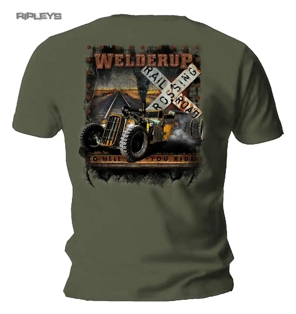 2019 Fashion Garage Custom Hot Rod T Shirt 'Train Car Rail Road' Rat Rod Back print Tee shirt
2019 Fashion Garage Custom Hot Rod T Shirt 'Train Car Rail Road' Rat Rod Back print Tee shirt