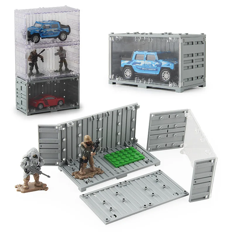 Mksafn Compatible Acrylic Plastic Action figures Display Case Dustproof ShowCase Base Loz Building Blocks Bricks Toy Storage Box
Mksafn Compatible Acrylic Plastic Action figures Display Case Dustproof ShowCase Base Loz Building Blocks Bricks Toy Storage Box