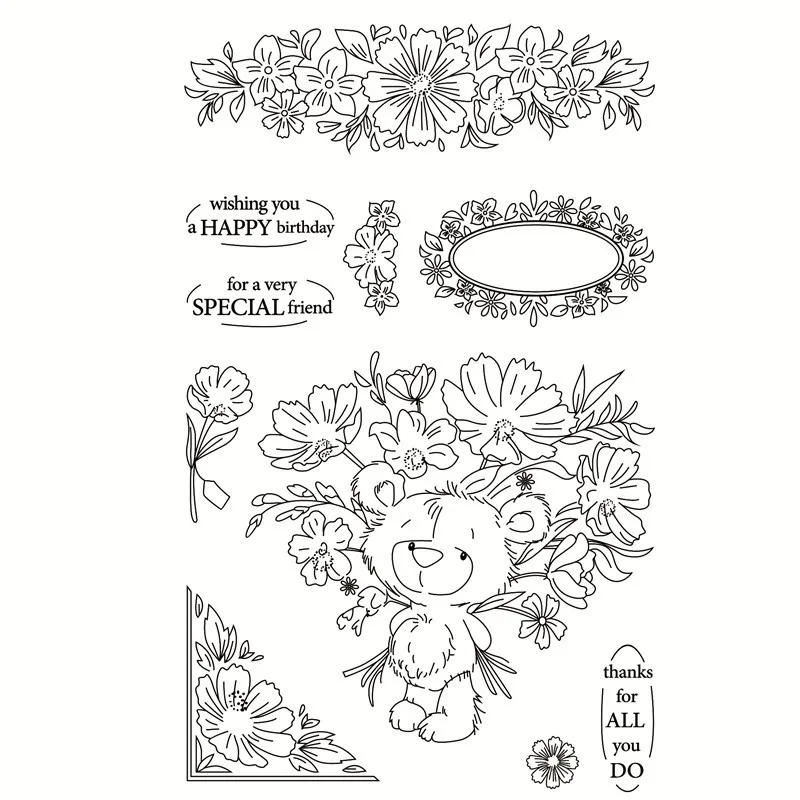Animal Transparent Clear Silicone Stamp/Seal for DIY scrapbooking/photo album Decorative clear stamps
Animal Transparent Clear Silicone Stamp/Seal for DIY scrapbooking/photo album Decorative clear stamps