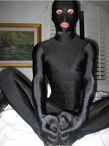 Zentai Adult Sexy Open Eyes And Mouth Spandex Lycra Bodysuit Black Unitard Adult Fancy Dress Halloween Party Zentai Suit Custo
Zentai Adult Sexy Open Eyes And Mouth Spandex Lycra Bodysuit Black Unitard Adult Fancy Dress Halloween Party Zentai Suit Custo