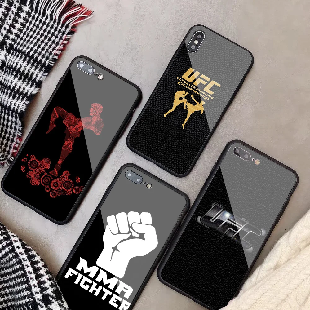 Cool boxing ufc mma Tempered Glass Phone Case For iPhone XR XS XS Max 8 7 6 6S Plus For iPhone 5 5C SE 5S X
Cool boxing ufc mma Tempered Glass Phone Case For iPhone XR XS XS Max 8 7 6 6S Plus For iPhone 5 5C SE 5S X