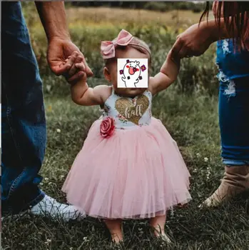 First Birthday Kids Baby Girl Sleeveless Princess Tutu Dresses Floral Pink Tutu Party Pageant Birthday Dress
First Birthday Kids Baby Girl Sleeveless Princess Tutu Dresses Floral Pink Tutu Party Pageant Birthday Dress